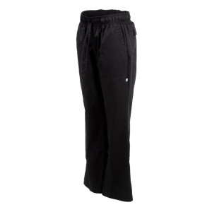 Pantalon De Cuisine Femme Noir Executive - Taille S - Chef Works - Fourniresto