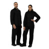 Unisex Black Long Sleeve Vegas Kitchen Jacket - Size M - Whites Chefs Clothing - Fourniresto