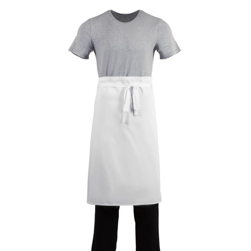 Standard White Apron 914 X 762 Mm - Whites Chefs Clothing - Fourniresto