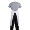 White Bib Apron - Size XL 915 x 1066 mm - Whites Chefs Clothing - Fourniresto