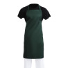 Apron Bib Green Bottle 710 X 970 Mm - Whites Chefs Clothing - Fourniresto