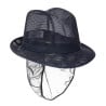 Hut Trilby Marineblau mit Netz - Größe L 590 mm - FourniResto - Fourniresto