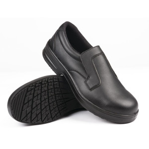 Black Safety Moccasins - Size 36 - Lites Safety Footwear - Fourniresto