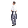 Schürze mit Latz Wasserabweisend Blau 1016 x 711 mm - Whites Chefs Clothing - Fourniresto