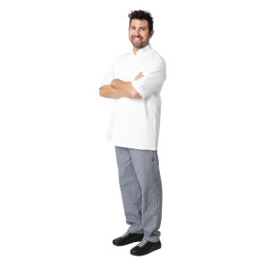 Veste De Cuisine Mixte Blanche Montreal Cool Vent - Taille Xs - Chef Works - Fourniresto