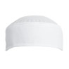 Total White Kitchen Skull Cap - Chef Works - Fourniresto