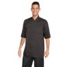 Veste De Cuisine Mixte Noire Cool Vent Montreal - Taille Xs - Chef Works - Fourniresto