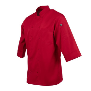 Unisex Red Kitchen Jacket - Size S - Chef Works - Fourniresto