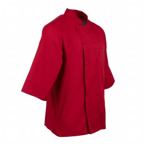 Kochjacke Unisex Rot - Größe XL - Chef Works - Fourniresto