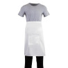 Standard White Server Apron 1000 X 700 mm - Whites Chefs Clothing - Fourniresto