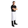 Standard White Server Apron 1000 X 700 mm - Whites Chefs Clothing - Fourniresto