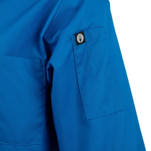 Kochjacke Unisex Blau - Größe S - Chef Works - Fourniresto