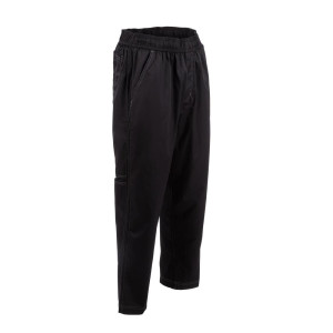 Kochhose Unisex Baggy Schwarz - Größe L - Chef Works - Fourniresto