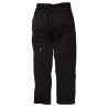 Kochhose Unisex Baggy Schwarz - Größe S - Chef Works - Fourniresto