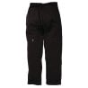 Unisex Black Baggy Kitchen Pants - Size S - Chef Works - Fourniresto