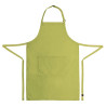 Tablier Bavette Avec Tour De Cou Réglable Et Double Poche Vert Anis 610 X 860 Mm - Chef Works - Fourniresto