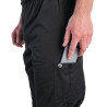 Kochhose Unisex Fit Cargo Schwarz - Größe L - Chef Works - Fourniresto