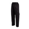 Kochhose Unisex Fit Cargo Schwarz - Größe L - Chef Works - Fourniresto