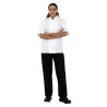 Veste de Cuisine Blanche à Manches Courtes Boston - Taille L - Whites Chefs Clothing - Fourniresto