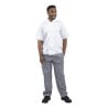 Pantalon de Cuisine Mixte Vegas à Petits Carreaux Bleus et Blancs - Taille M - Whites Chefs Clothing - Fourniresto