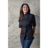 Black Zippered Kitchen Jacket for Women Springfield - Size XS - Chef Works - Fourniresto