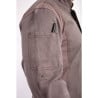 Veste de Cuisine Mixte à Fermeture Eclair Gris Graphite Hartford - Taille L - Chef Works - Fourniresto