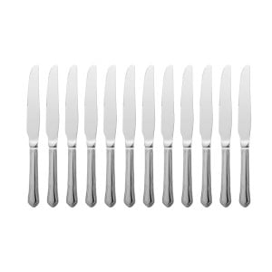 Dessert knife Dubarry in stainless steel - Set of 12 - Olympia - Fourniresto