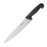 Black Chef's Knife 21.5 cm Blade - Hygiplas - Fourniresto