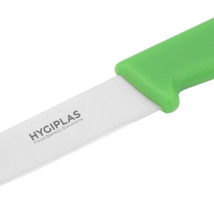 Küchenmesser Grün Klinge 7,5 cm - Hygiplas - Fourniresto