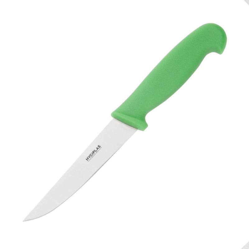 Gemüsemesser Grün Klinge 10 cm - Hygiplas - Fourniresto