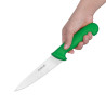 Kochmesser Grün Klinge 16 cm - Hygiplas - Fourniresto