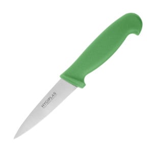 Küchenmesser Grün Klinge 9 cm - Hygiplas - Fourniresto