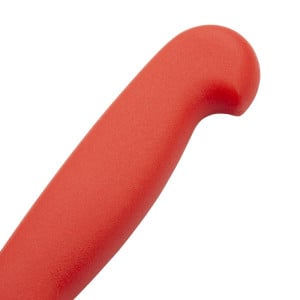 Couteau De Cuisinier Rouge Lame 25,5 Cm - Hygiplas - Fourniresto