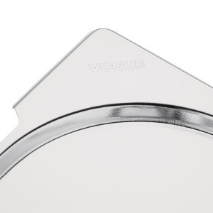 Stainless Steel 1/2 Gastronorm Lid with Handles - Vogue - Fourniresto