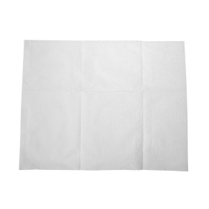 White Napkins Single Ply 90 x 120 mm - Pack of 6000 - FourniResto - Fourniresto