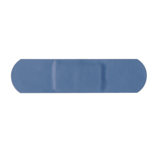 Standard blaue Pflaster - 70 x 25 mm - Packung mit 100 Stück - FourniResto - Fourniresto