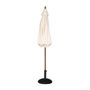 Parasol Crème Rond Ø 2,5 M - Bolero - Fourniresto