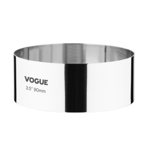 Cercle À Mousse En Inox Ø 90 Mm P 35 Mm - Vogue - Fourniresto