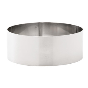 Cercle À Mousse En Inox Ø 90 Mm P 35 Mm - Vogue - Fourniresto