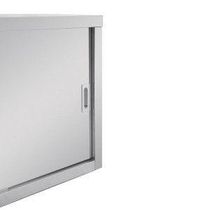 Stainless Steel Wall Cupboard 900 X 300 mm - Vogue - Fourniresto