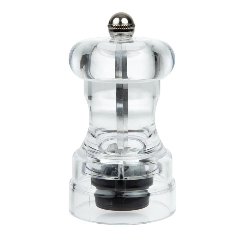 Acrylic Salt or Pepper Mill 102 x Ø 61 mm - Olympia - Fourniresto