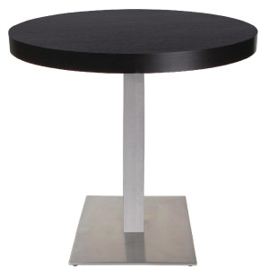 Square Stainless Steel Table Leg 720 x 430 mm - Bolero - Fourniresto