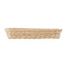 Rectangular Cutlery Basket in Rattan and Polypropylene 270 x 100 mm - APS - Fourniresto