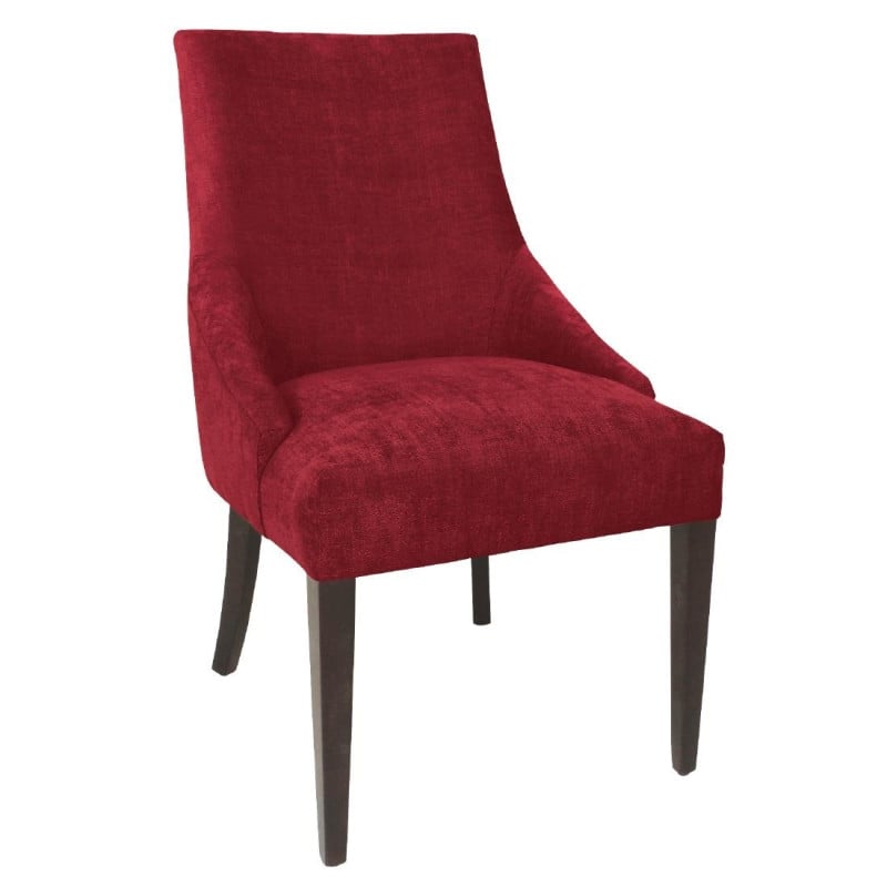 Dark Red Fine Dining Chair - Set of 2 - Bolero - Fourniresto