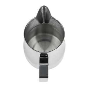 Stainless Steel Milk Jug for Latte with Handle 500 ml - FourniResto - Fourniresto