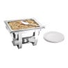 Chafing Dish Stainless Steel GN 1/2 3.7 L - Olympia - Fourniresto