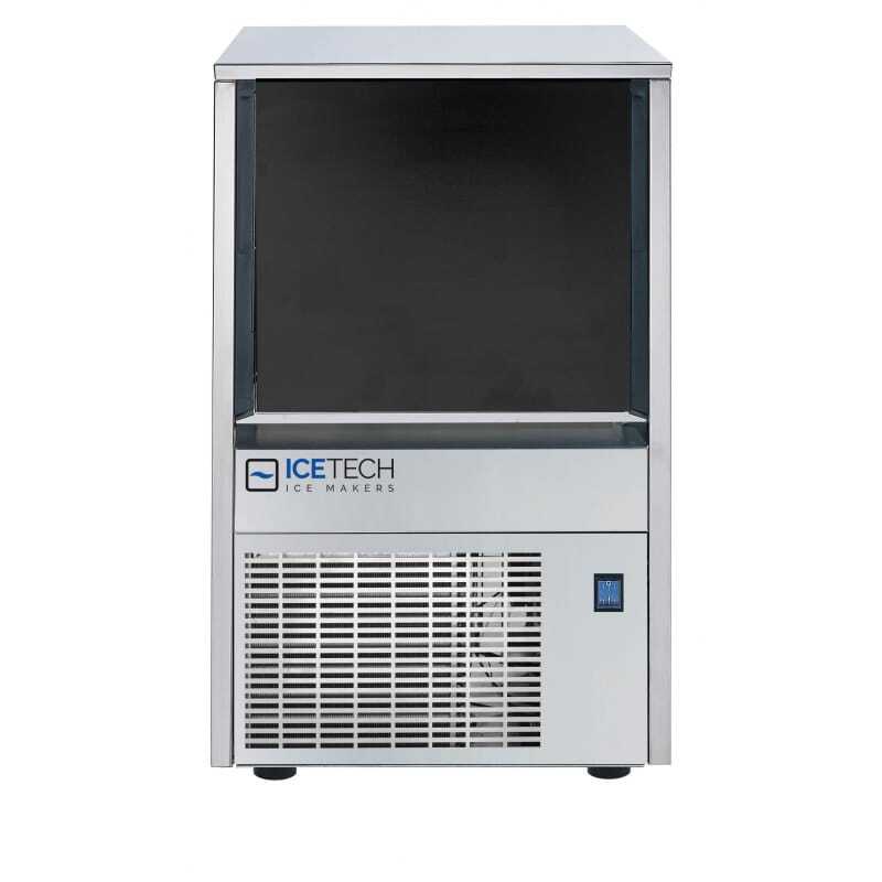 Eiswürfelmaschine IceTech PS mit Schaufeln - 22 kg Eiswürfelmaschine IceTech PS mit Schaufeln - 22 kg