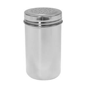 Powder Shaker Small Perforations in Stainless Steel 350 ml - Schneider - Fourniresto