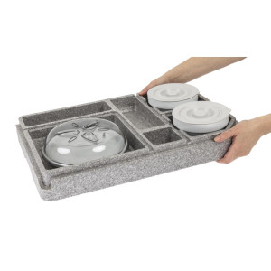 Tablotherm EPP Tray with Dishes - Cambro - Fourniresto