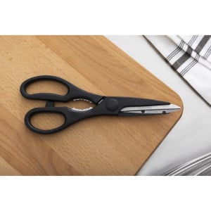 Kitchen Craft 180mm Serrated Blade Kitchen Scissors - Fourniresto